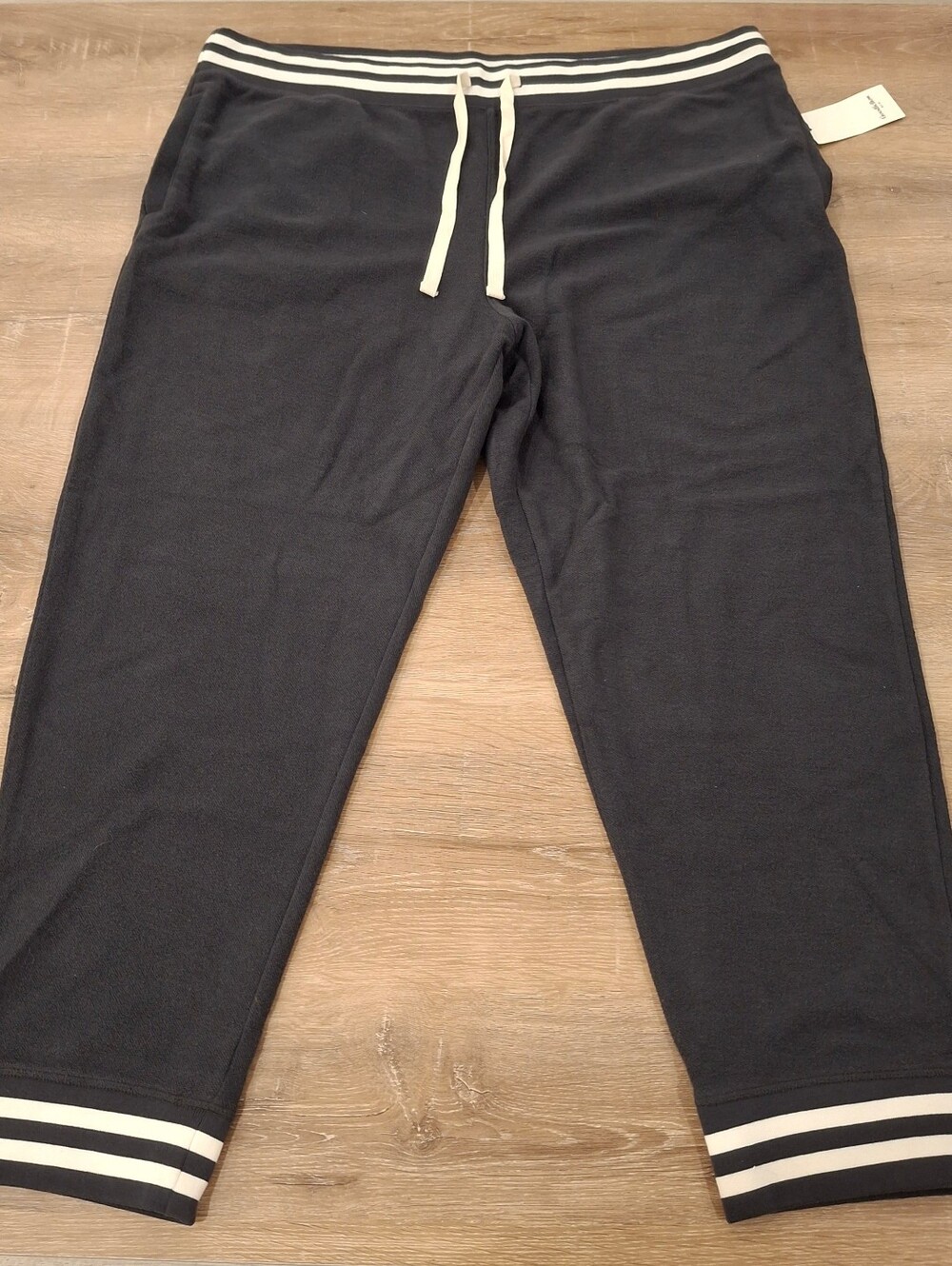 Goodfellow & Co Men's Striped Trim Fleece Jogger Sweatpants 2XB Zodiac Night NWT